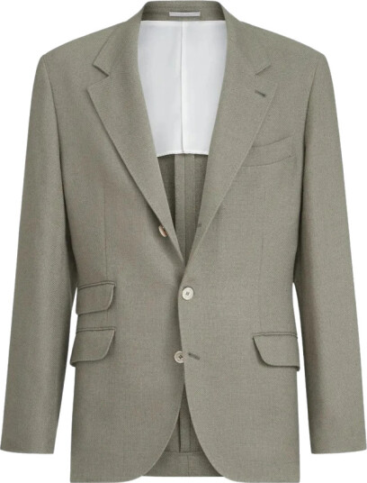 Brunello Cucinelli Herre Jakker Grønn M,