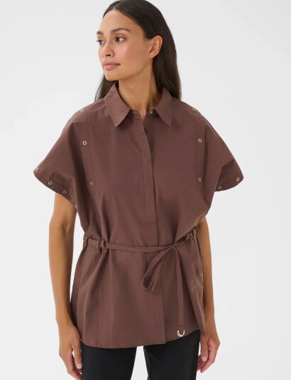 Karen By Simonsen Kbvicky Shirt - Brown - 34