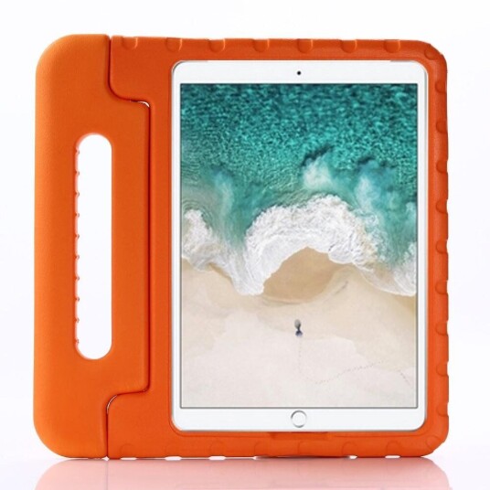 INCOVER Apple iPad 10.2" (2021 / 2020 / 2019) / iPad Pro 10.5 / iPad Air (2019) Barnevennlig Deksel - Støtsikkert Deksel m. Stativ - Oransje INCOVER Apple iPad 10.2" (2021 / 2020 / 2019) / iPad Pro 10.5 / iPad Air (2019) Barnevennlig Deksel - Støtsikkert Deksel m. Stativ - Oransje