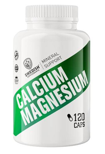 Swedish Supplements Calcium Magnesium - 120 Kapsler