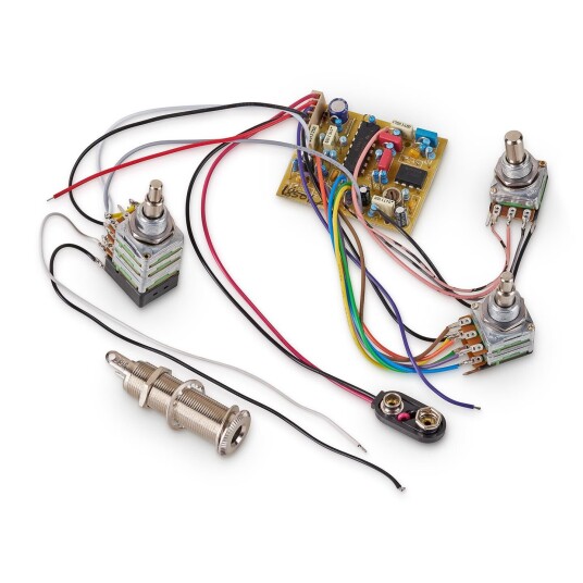 Mec 60023-09 Lh - Active Bec 3 Elec For Active Pickups - 9v - Lefthand