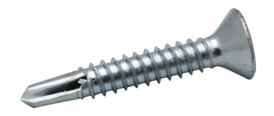 Ejot 590305 Borskrue forsenket, 6,3 x 38 PH3 FZB, 100-pakning