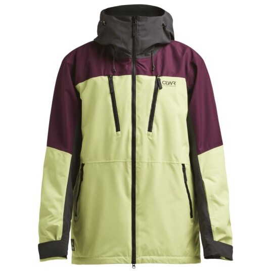 ColourWear Men's Grid Jacket Gul S Man ColourWear Men's Grid Jacket Gul S Man