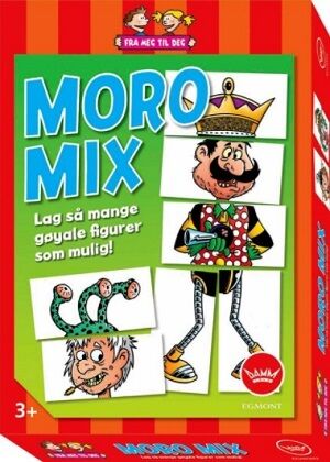 Moro-Mix Barnespill for 2-4 spillere - Gøyale figurer fra Egmont/Litor
