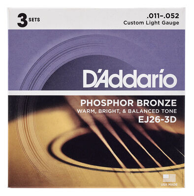 Daddario EJ26-3D Daddario EJ26-3D