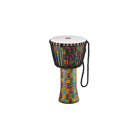 Meinl Padj2-Xl-F Travel Rope Djembe 14" Kenyan Quilt