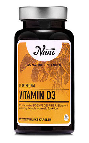 Nani Vitamin D3 62,5 mcg 90 Tabletter Nani Vitamin D3 62,5 mcg 90 Tabletter