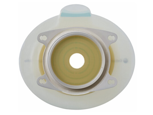 Mitac Coloplast SenSura Mio Click hudplate flat, 105210, ringkobling 60 mm hullstr 10-55 mm, uten belteører, 10 stk.