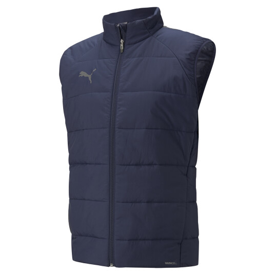 Puma teamLIGA Vest Jacket, vest herre M Peacoat