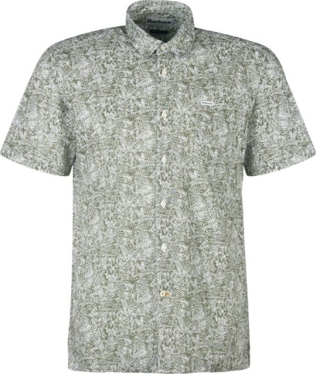 Barbour Men's Braithwaite Shortlseeve Summer Shirt S , Dusty Olive Barbour Men's Braithwaite Shortlseeve Summer Shirt S , Dusty Olive