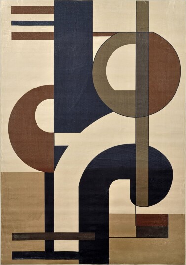 Wilton teppe Nysa brun/fler Størrelse: 240 x 340 cm