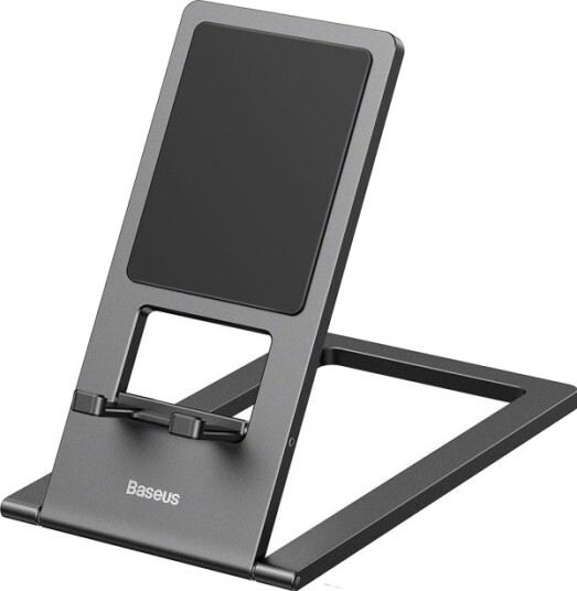 Stativbase Baseus Metal Telefon/Nettbrettholder Grå Stativbase Baseus Metal Telefon/Nettbrettholder Grå