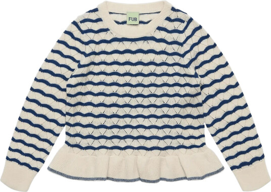 FUB Pointelle Tee Cream 90 FUB Pointelle Tee Cream 90
