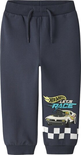 Name It Joggebukser - NmmSloan - Ombre Blue/Melange - Name It - 1½ år (86) - Joggebukse Blå Marineblå