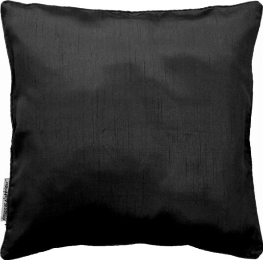 Douceur D`Interieur Putevar 40 X 40 Cm Shana Glatt Svart