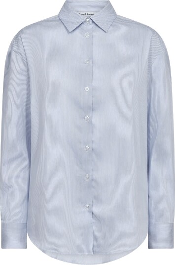 Bruun & Stengade Bs Elsie Regular Fit Shirt LIGHT BLUE/WHITE 34