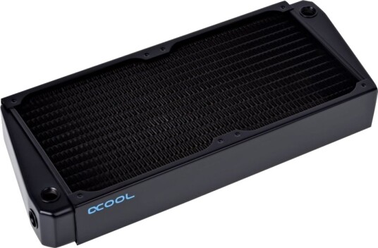 Alphacool NexXxoS XT45 Full Copper X Flow 280 mm sort 14245 Alphacool NexXxoS XT45 Full Copper X Flow 280 mm sort 14245