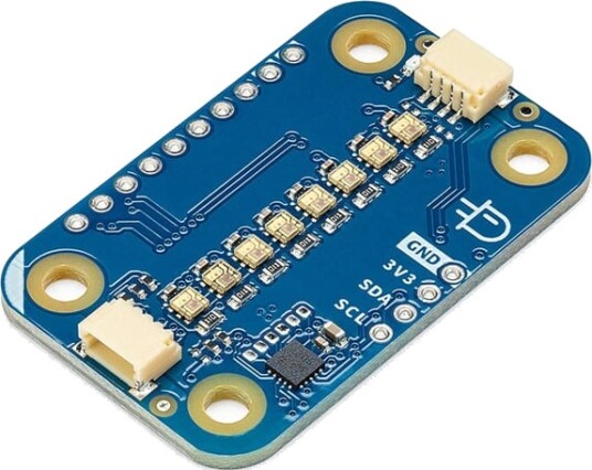 Arduino Modulino Pixels LED-modul med 8 RGB-lysdioder Arduino Modulino Pixels LED-modul med 8 RGB-lysdioder