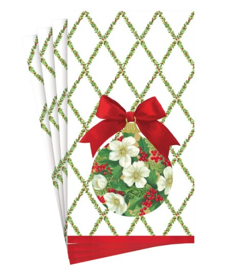 Ornament and Trellis buffet servietter