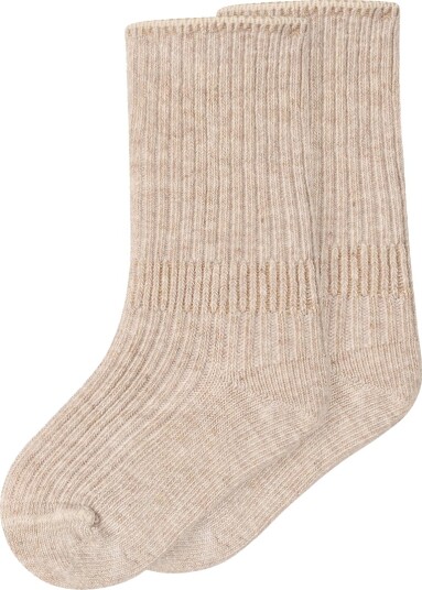 MarMar Sokker 2 pack Newborn Light Beige Mel MarMar 15/16 Sokker