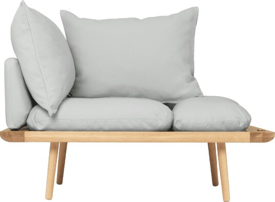 Umage Lounge Around 1½ seters Sofa Eik/sterling Sølv