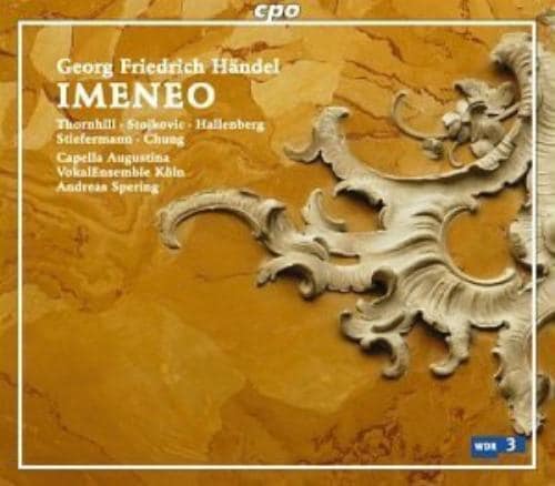 MediaTronixs George Frideric Handel : Imeneo (Spering, Vokalensemble Koln, Thornhill, Pre-Owned