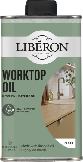 Produit Liberon Liberon Worktop Oil Olje Klar 0.25L