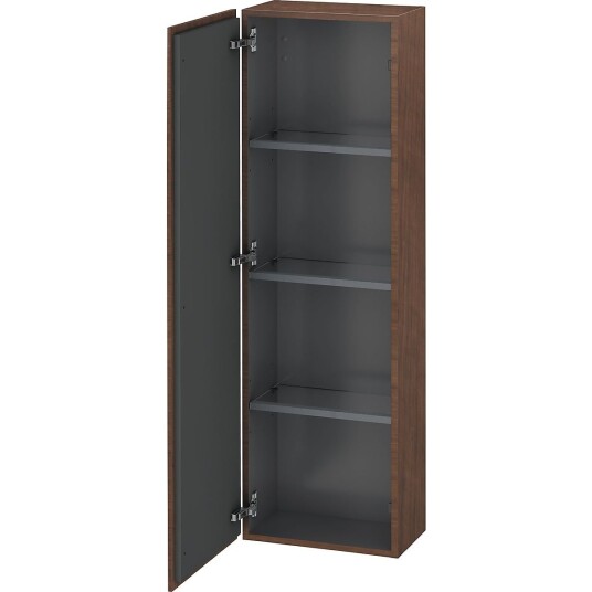 Duravit L-Cube Halvhøyt skap m/1 dør 400x1320x243 mm Amerikansk Valnøtt