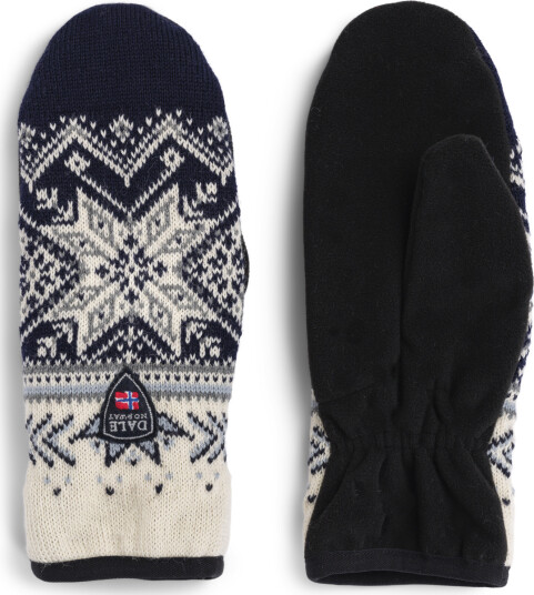 Dale Of Norway Vail Polar Mittens Offwhite/Marine/Midnight Navy L Dale Of Norway Vail Polar Mittens Offwhite/Marine/Midnight Navy L