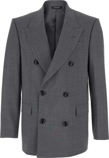 Emporio Armani Herre Jakker Grå L,