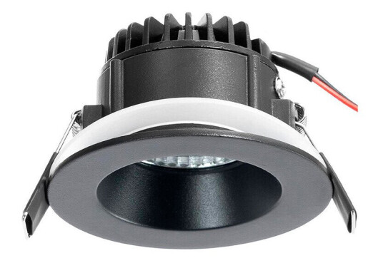 Arcchio LED-downlight Aryx svart 2 700 K