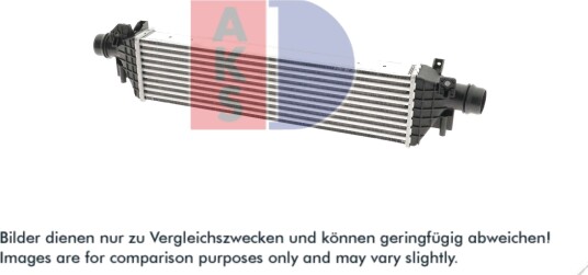 Intercooler AKS DASIS 157057N Intercooler AKS DASIS 157057N