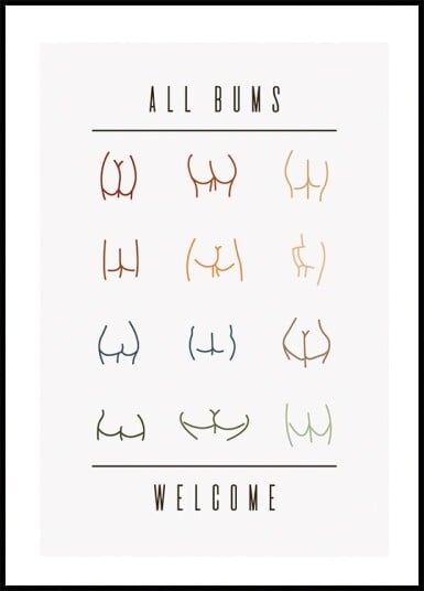 Body Positive Plakat Plakat / 100x150cm