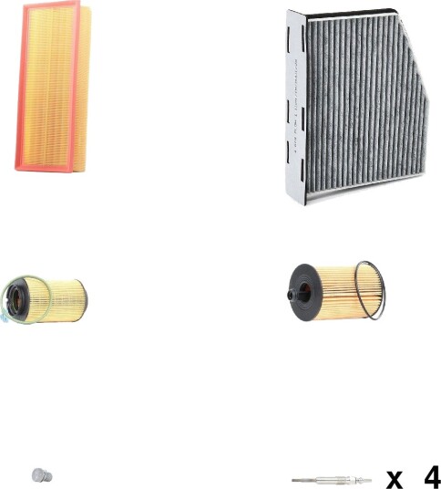 Servicepakke RIDEX 4682P4106