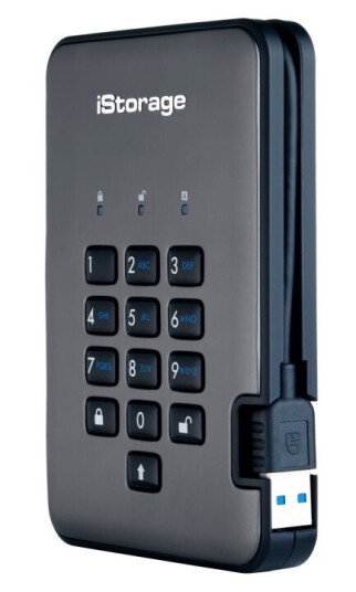 I Diskashur Pro2 256-bit 1tb Grafitt Sort I Diskashur Pro2 256-bit 1tb Grafitt Sort