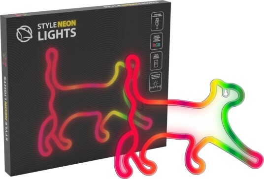 Manta SNL60RGB Style Neon Vegglampe Katt