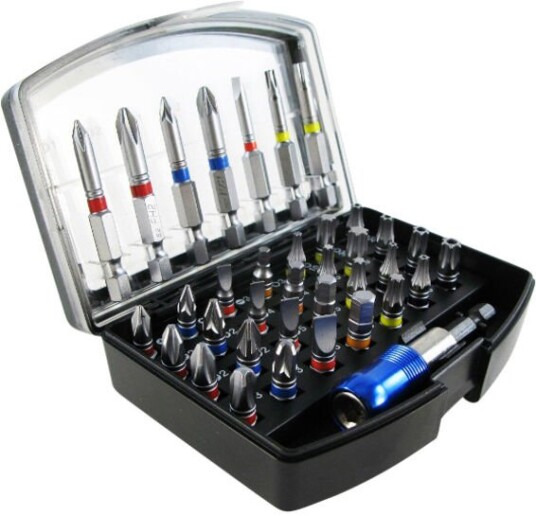 Vix Tools Bitssett 36 deler (7stk 50mm + 28 stk 25mm) - 8876981