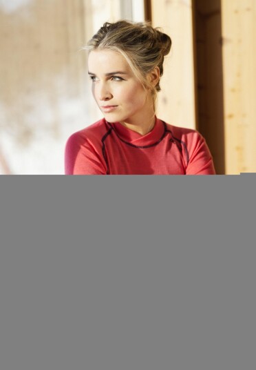 Dovre Women Langermet t skjorte 'Half Zip' 100% ull Navy Dovre Women Langermet t skjorte 'Half Zip' 100% ull Navy