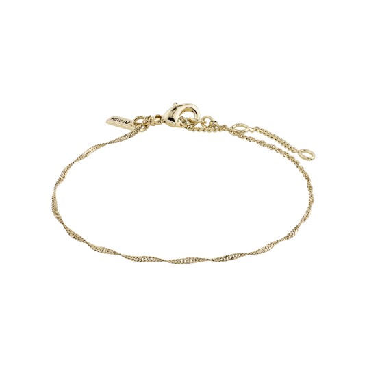 Pilgrim PERI twirl armbånd gullbelagt