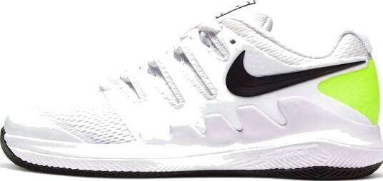 Nike JR Vapor X White/Black-Volt 36