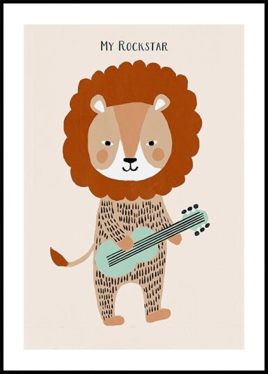Myrockstar Plakat Plakat / 30x40cm