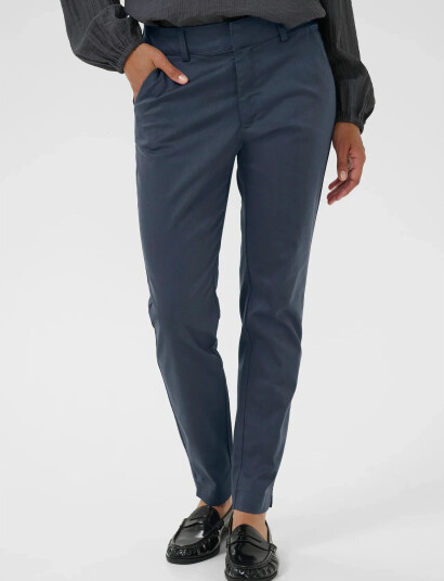 Kaffe Kalea Chino Pant - Blue - 36