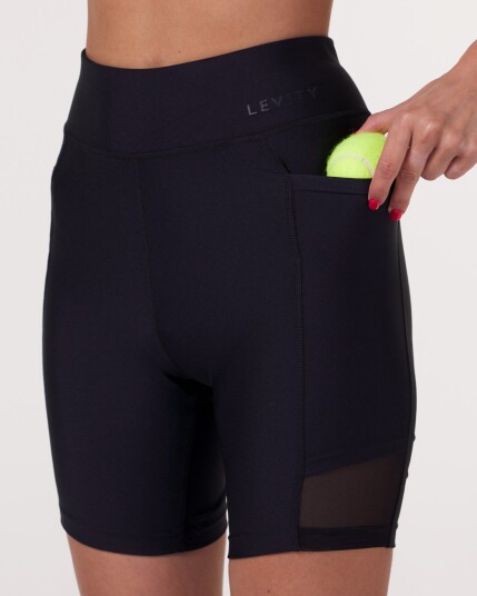 LEVITY Match Tennis Shorts Black - M