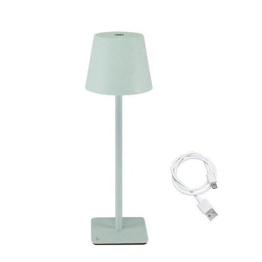 Beper P207ILI201 Sunset Oppladbar Bordlampe   LED Justerbar lysstyrke Varmehvit USB   Lys blÃ¥