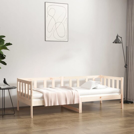 vidaXL Dagseng 80x200 cm heltre furu