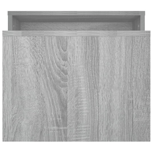 vidaXL Salongbordsett grå sonoma 100x48x40 cm konstruert tre