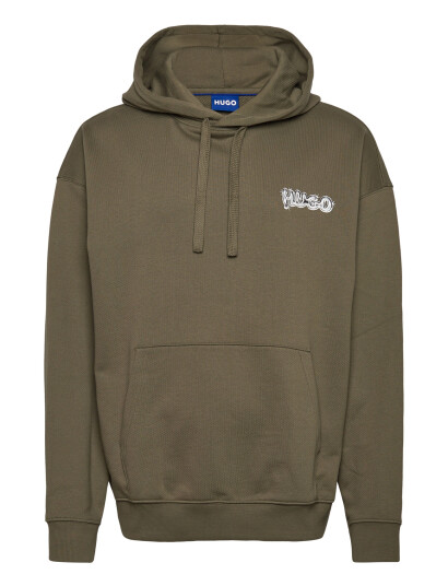 HUGO BLUE Nyrohood - Khaki green - XS
