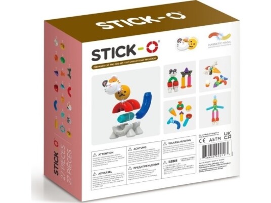 Magformers Stick-O Kot&Pies 27 El. Magformers Stick-O Kot&Pies 27 El.