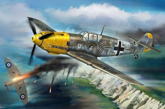 HobbyBoss 1/18 Messerschmitt Bf109E, Sept, 1940