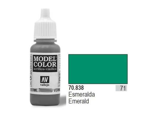 Vallejo 70.838 Grønn Acryl Maling 17 ml - Matt